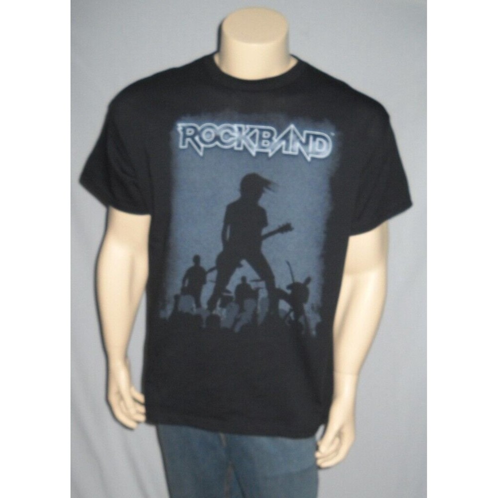 Rock Band Y2K T Shirt XXL 100% Cotton Video Game Officially Licensed NOS